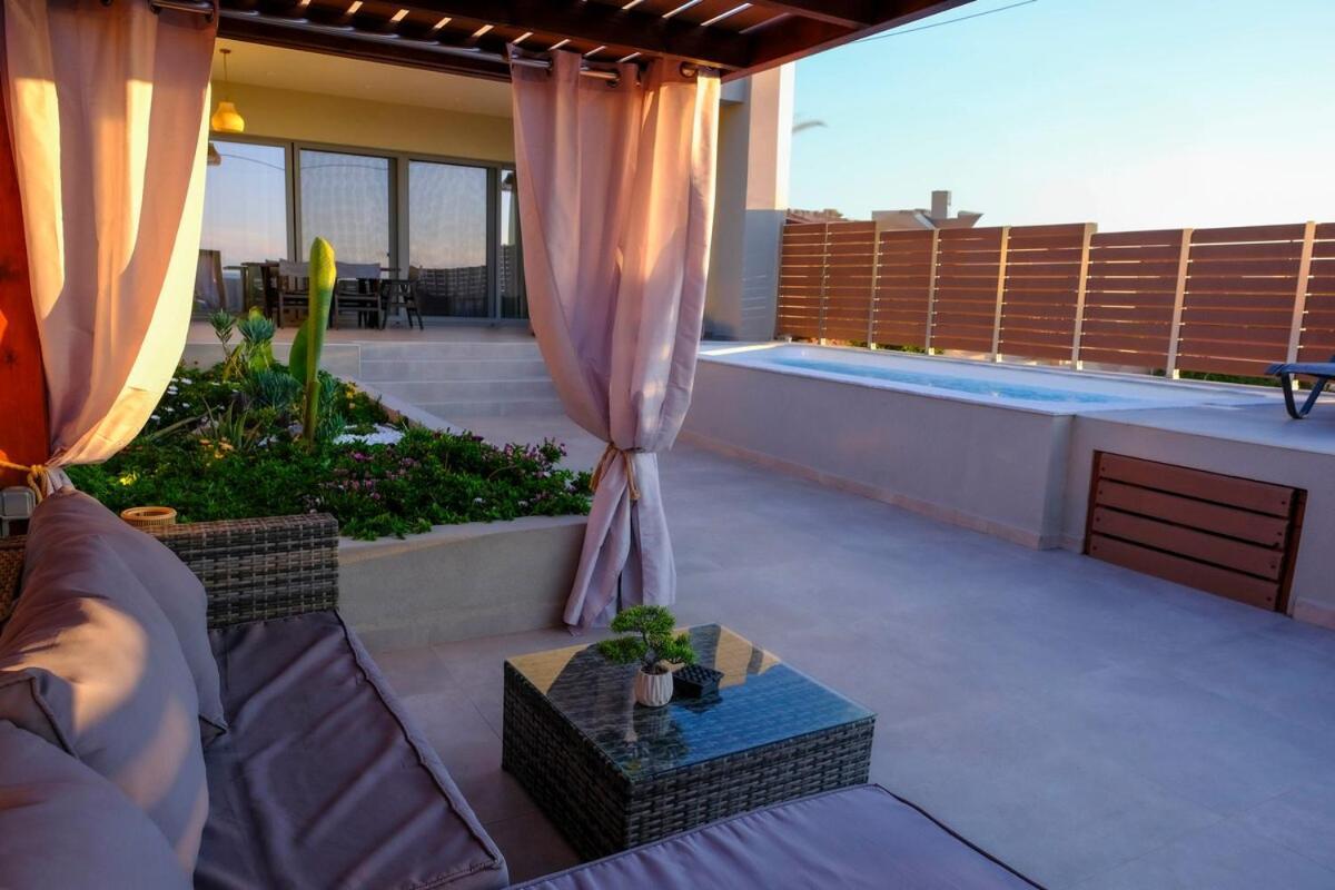 Blue Velvet Coast Luxury Villas Kokkini Hani ภายนอก รูปภาพ